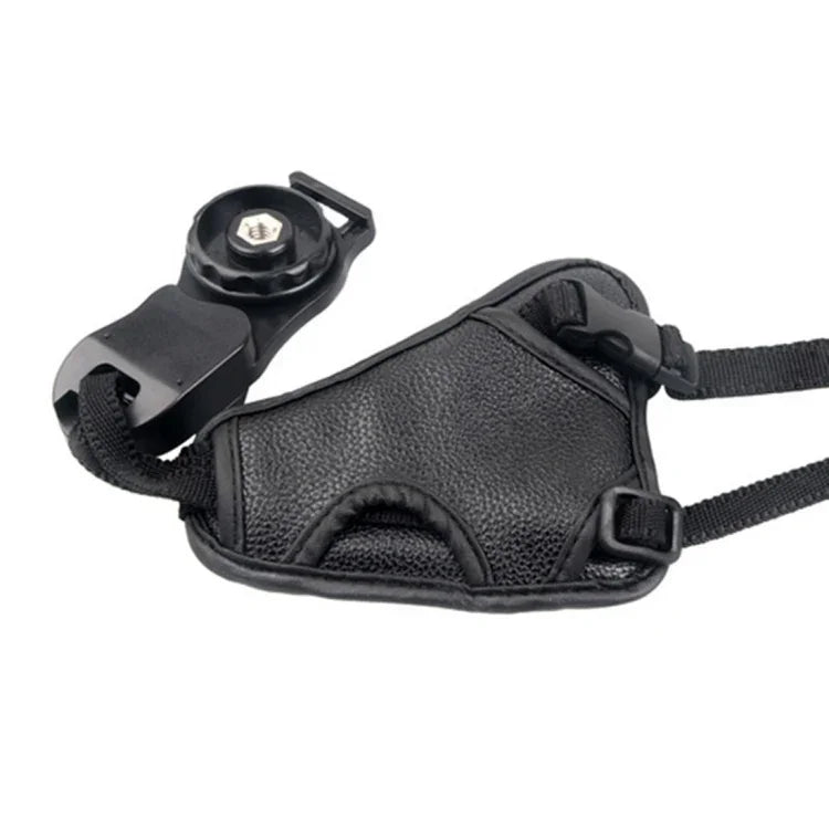 Handgriff aus weichem PU-Leder mit Handgelenkschlaufe für Nikon / Canon / Sony Kameras