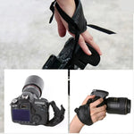 Handgriff aus weichem PU-Leder mit Handgelenkschlaufe für Nikon / Canon / Sony Kameras