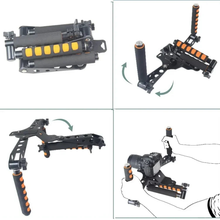 YELANGU YLG0107D Rig I Multifunktionale Schulterhalterung für DSLR-Kameras / Videokameras