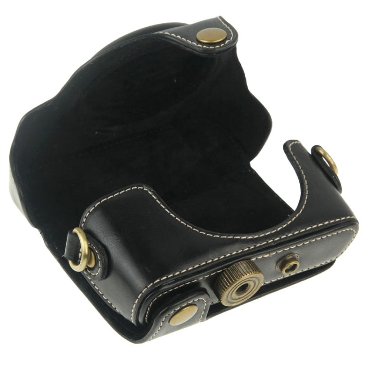 Kameratasche im Retro-Stil aus PU-Leder mit Tragegurt für Sony RX100 M3 / M4 / M5