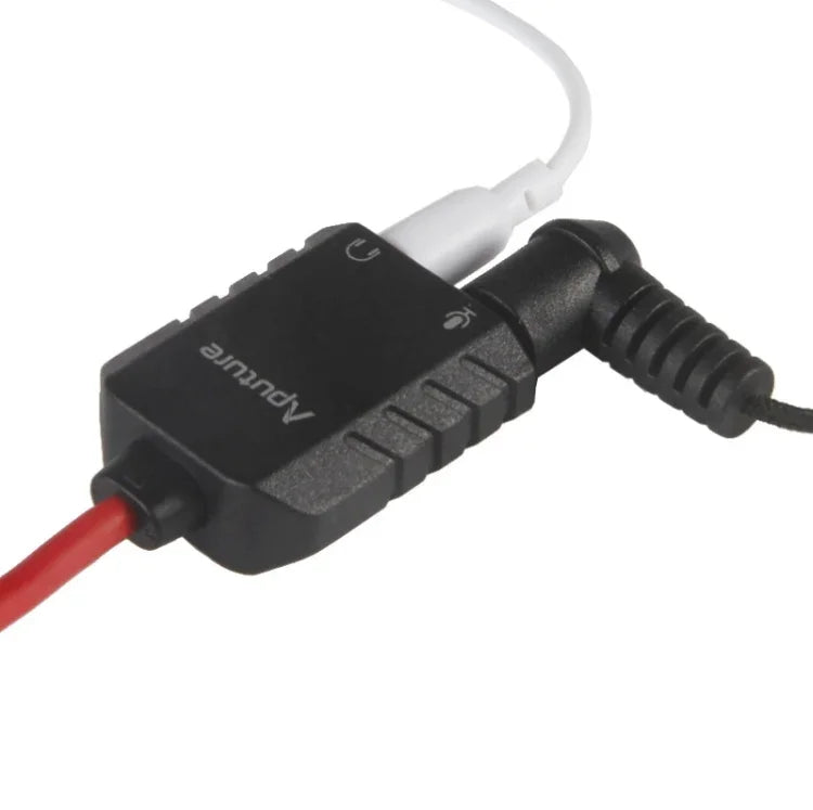 Aputure 3,5-mm-Audio-Y-Kabel (Stecker auf 2 Buchsen) für Headset und Mikrofon, 3,5-mm-Stecker auf 2 Buchsen