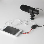 Aputure 3,5-mm-Audio-Y-Kabel (Stecker auf 2 Buchsen) für Headset und Mikrofon, 3,5-mm-Stecker auf 2 Buchsen