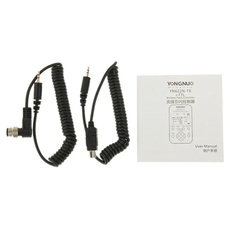 YONGNUO YN622N-KIT i-TTL Wireless Flash Trigger Controller + Transceiver Kit for Nikon Camera, for Nikon