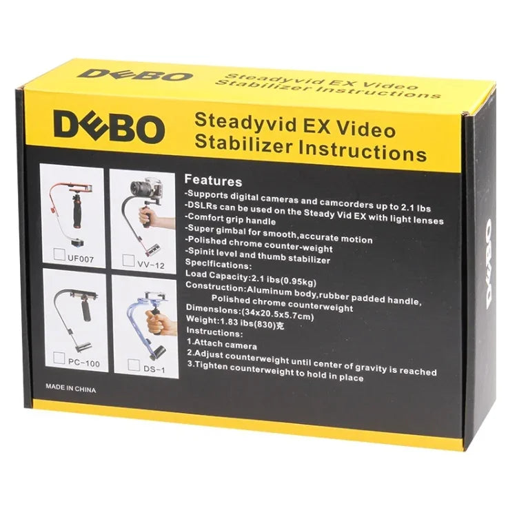 DEBO UF-007H Video Handheld Stabilizer for SLR Camera / Video Camera