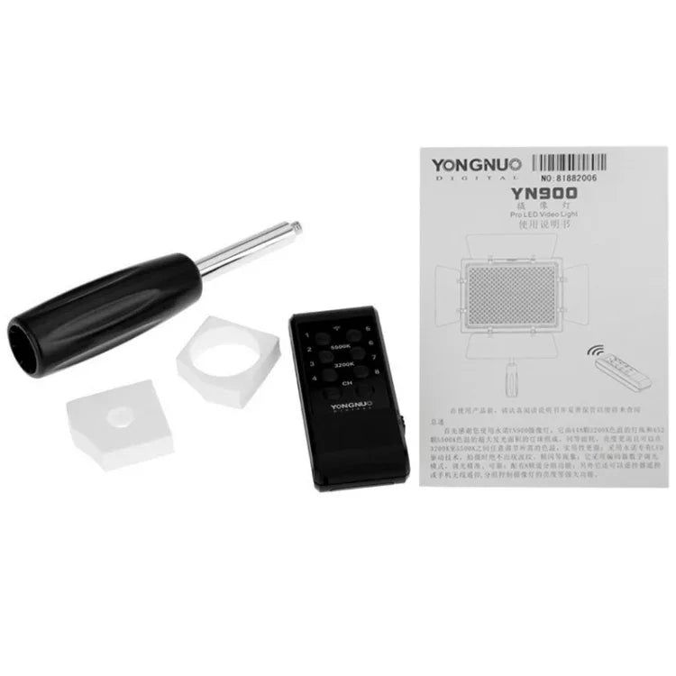 YONGNUO YN900 900-teiliges LED-Beleuchtungs-Dimm-Studio-Videolicht 3200K-5500K, YN900