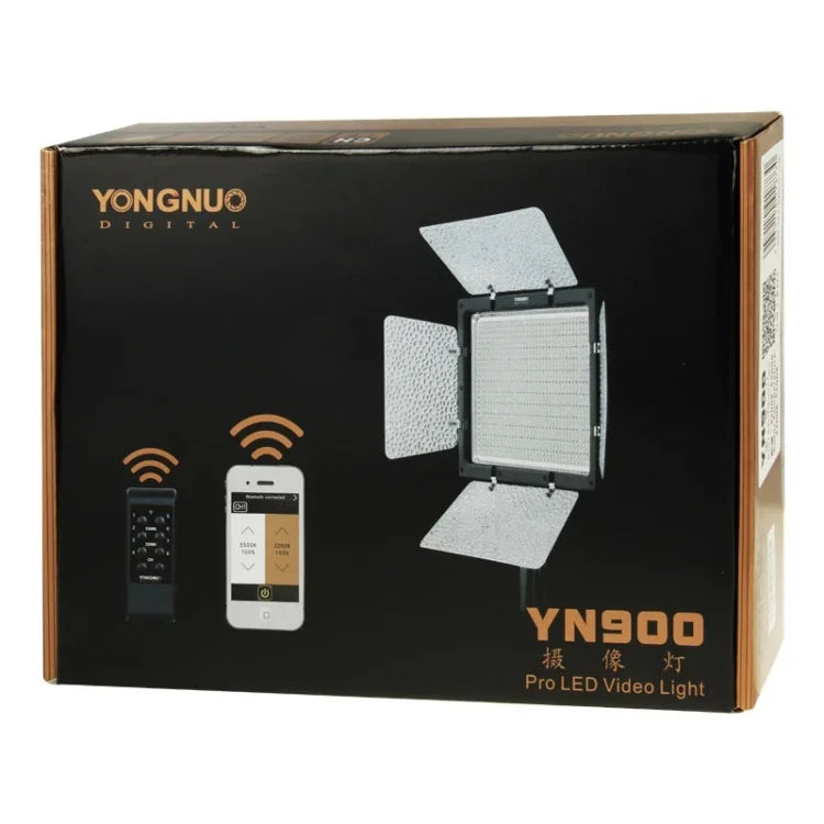 YONGNUO YN900 900-teiliges LED-Beleuchtungs-Dimm-Studio-Videolicht 3200K-5500K, YN900