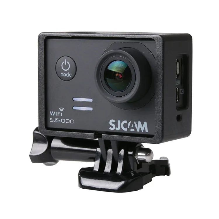 Standard-Rahmenhalterung mit Schutzhülle, Schnallenbefestigung und langer Schraube für SJCAM SJ5000, SJ5000 Wifi und SJ5000+ Wifi, SJ5000