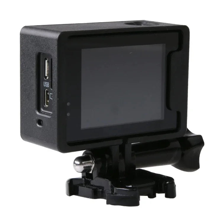 Standard-Rahmenhalterung mit Schutzhülle, Schnallenbefestigung und langer Schraube für SJCAM SJ5000, SJ5000 Wifi und SJ5000+ Wifi, SJ5000