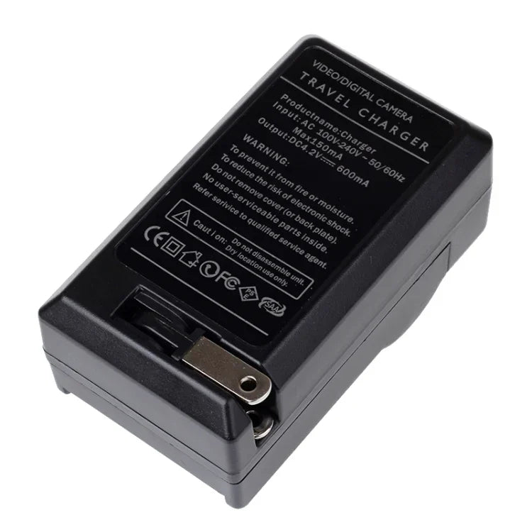 Digitalkamera-Akkuladegerät mit Kfz-Ladegerät für Xiaomi Xiaoyi, US-Stecker, Kfz-Ladegerät