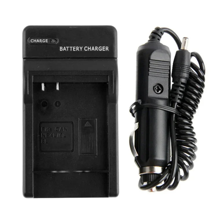 Autoladegerät für Digitalkamera-Akkus für Canon NB-4L / NB-6L / NB-8L, NB-8L
