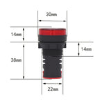 AD16-22D / S 22mm LED-Signalleuchte, 220V