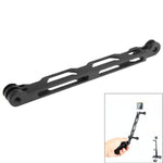 TMC CNC-Aluminium-Verlängerung für GoPro, Insta360, DJI und andere Action-Kameras, Länge: 16 cm, Länge: 16 cm (Schwarz)