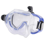 Wassersport-Tauchausrüstung, Tauchermaske, Schwimmbrille für GoPro, Insta360, DJI und andere Action-Kameras, Schwimmbrille