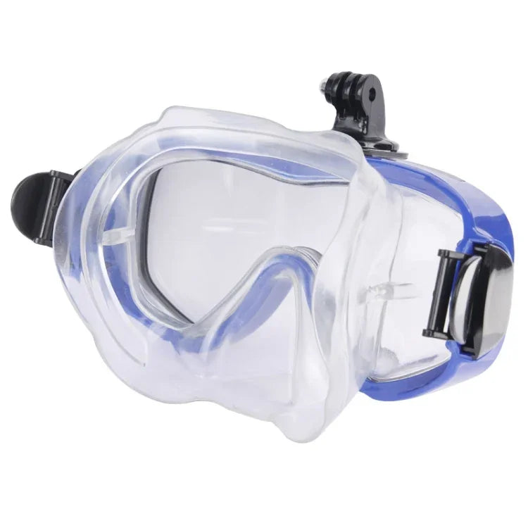 Wassersport-Tauchausrüstung, Tauchermaske, Schwimmbrille für GoPro, Insta360, DJI und andere Action-Kameras, Schwimmbrille