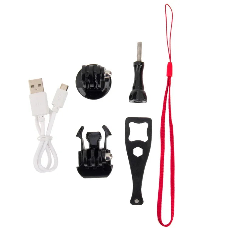 30 m wasserdichte Videoleuchte mit 3 Modi, Taschenlampe mit Basishalterung und Schraube für GoPro, Insta360, DJI und andere Action-Kameras, 30 m wasserdicht