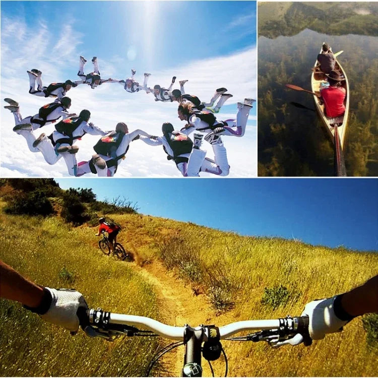 360-Grad-Dreh-Spezial-Sport-Brustgurt mit einer Schulter für GoPro, Insta360, DJI und andere Action-Kameras, Einzelschultergurt