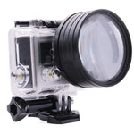 6-in-1 58-mm-Nahaufnahmefilter/Makrofilter + Filteradapterring für GoPro HERO3, 6 in 1 58 mm