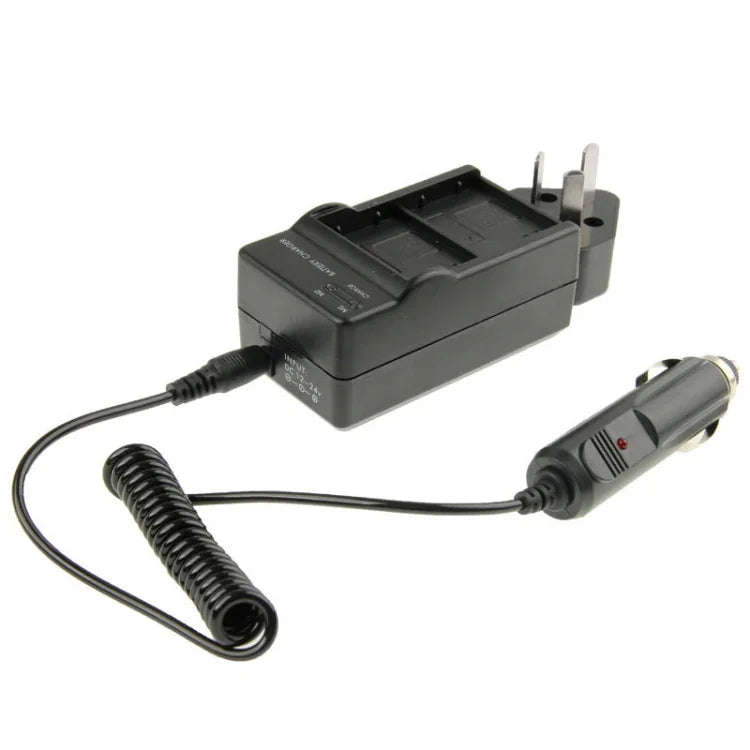 3-in-1-Autoladegerät mit zwei Akkus für Digitalkameras, kompatibel mit GoPro HERO3+ / 3 AHDBT-201 / AHDBT-301, US-Stecker, UK-Stecker, AU-Stecker