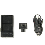 3-in-1-Autoladegerät mit zwei Akkus für Digitalkameras, kompatibel mit GoPro HERO3+ / 3 AHDBT-201 / AHDBT-301, US-Stecker, UK-Stecker, AU-Stecker