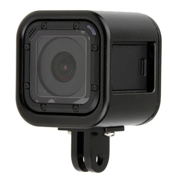 Gehäuse aus CNC-gefräster Aluminiumlegierung mit Schutzhülle und Versicherungsrückseite für GoPro HERO5 Session /HERO4 Session /HERO Session, HERO5 Session (Schwarz), HERO5 Session (Silber), HERO5 Session (Rot), HERO5 Session (Gold), HERO5 Session (Grün)