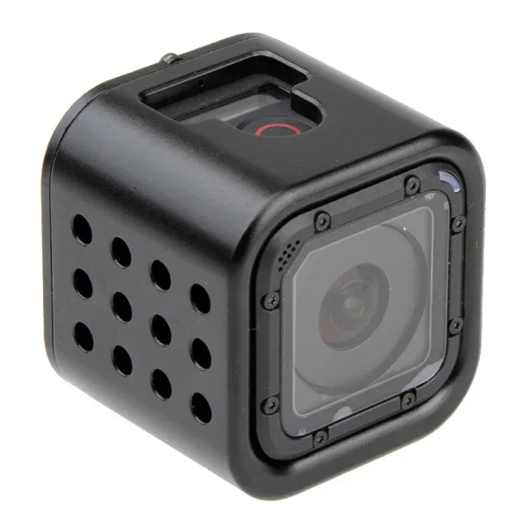Gehäuse aus CNC-gefräster Aluminiumlegierung mit Schutzhülle und Versicherungsrückseite für GoPro HERO5 Session /HERO4 Session /HERO Session, HERO5 Session (Schwarz), HERO5 Session (Silber), HERO5 Session (Rot), HERO5 Session (Gold), HERO5 Session (Grün)