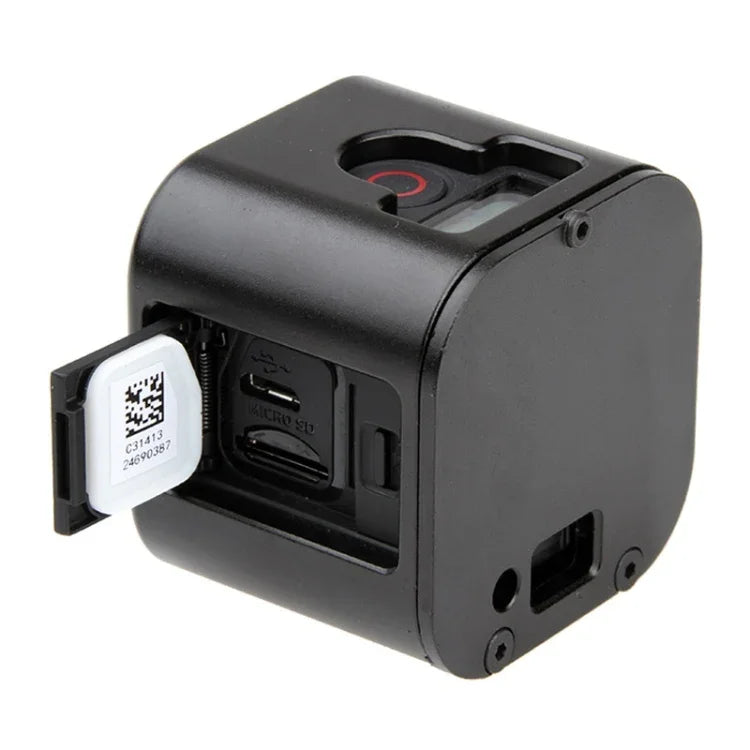Gehäuse aus CNC-gefräster Aluminiumlegierung mit Schutzhülle und Versicherungsrückseite für GoPro HERO5 Session /HERO4 Session /HERO Session, HERO5 Session (Schwarz), HERO5 Session (Silber), HERO5 Session (Rot), HERO5 Session (Gold), HERO5 Session (Grün)
