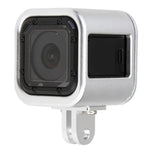 Gehäuse aus CNC-gefräster Aluminiumlegierung mit Schutzhülle und Versicherungsrückseite für GoPro HERO5 Session /HERO4 Session /HERO Session, HERO5 Session (Schwarz), HERO5 Session (Silber), HERO5 Session (Rot), HERO5 Session (Gold), HERO5 Session (Grün)