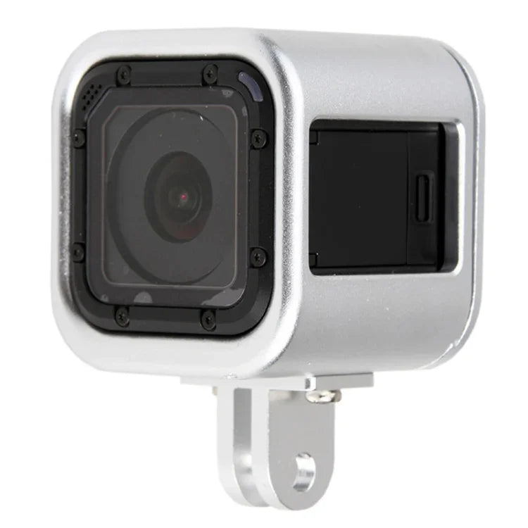 Gehäuse aus CNC-gefräster Aluminiumlegierung mit Schutzhülle und Versicherungsrückseite für GoPro HERO5 Session /HERO4 Session /HERO Session, HERO5 Session (Schwarz), HERO5 Session (Silber), HERO5 Session (Rot), HERO5 Session (Gold), HERO5 Session (Grün)