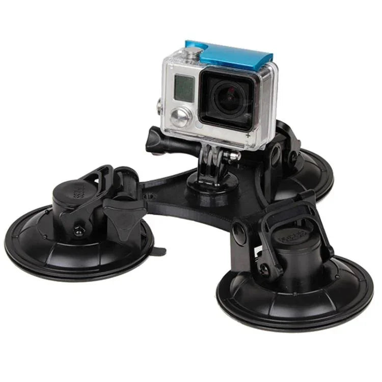 XM70-B Dreieckige Saugnapfhalterung mit Sechskantschraubendreher für GoPro, Insta360, DJI und andere Action-Kameras, für GoPro HERO9 XM70-B