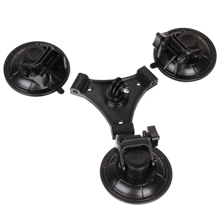 XM70-B Dreieckige Saugnapfhalterung mit Sechskantschraubendreher für GoPro, Insta360, DJI und andere Action-Kameras, für GoPro HERO9 XM70-B
