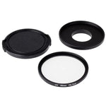 52-mm-UV-Filter mit Kappe für Xiaomi Xiaoyi 4K+ / 4K, Xiaoyi Lite, Xiaoyi Sport Kamera, 52-mm-UV-Filter