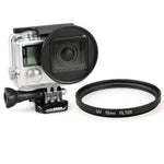52-mm-Rundfilter mit UV-Beschichtung für GoPro HERO4 / 3+, UV-Linse