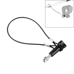 Edelstahl-Trageband mit Schraube für GoPro HERO11 Black/HERO10 Black/HERO9 Black/HERO8 Black/7/6/5/5 Session/4/3+/3/2/1, Länge: 31,5 cm