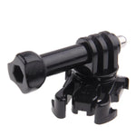360° drehbare, verstellbare Schnallenhalterung mit Schraubbolzen für GoPro HERO11 Black/HERO10 Black/HERO9 Black/HERO8 Black/7/6/5/5 Session/4/3+/3/2/1, Schraubbolzen