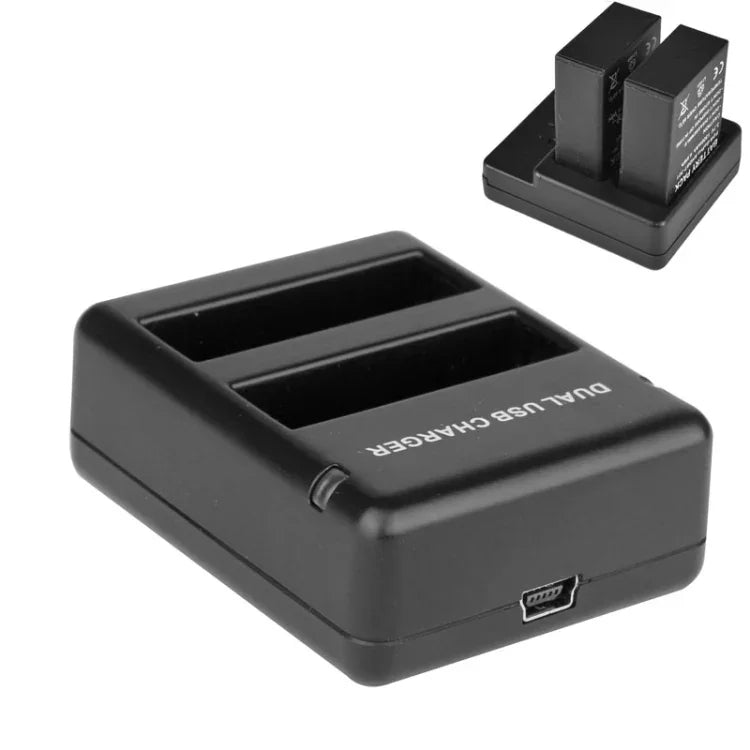 USB-Doppelakku-Reiseladegerät für GoPro HERO4 (AHDBT-401), für GoPro HERO4