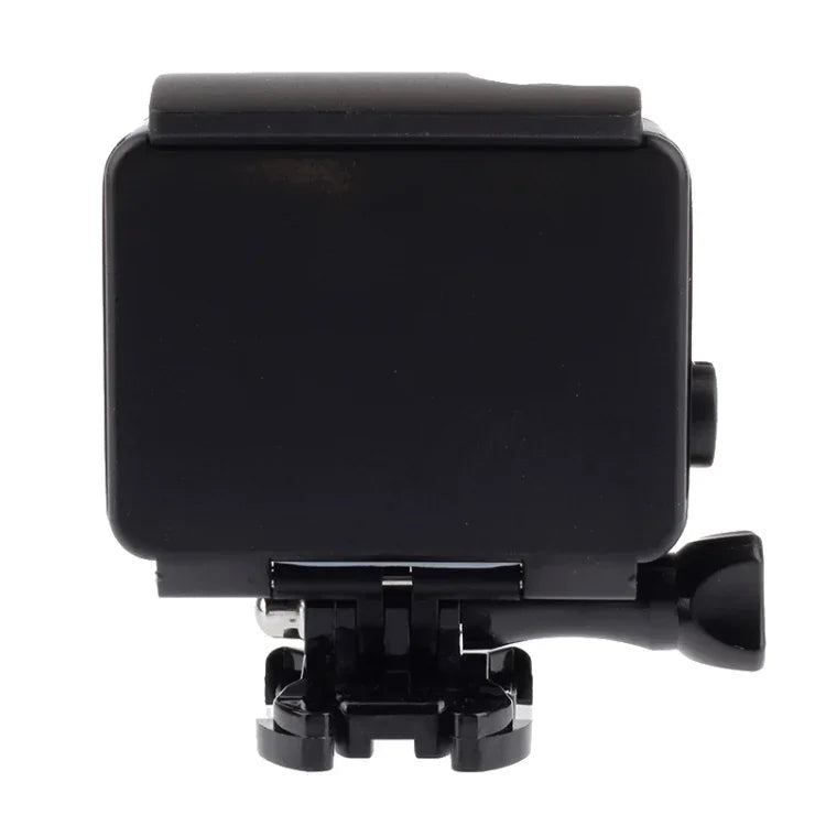 Schwarze Edition Wasserdichtes Gehäuse mit Schnallenhalterung für GoPro HERO4/3+, wasserdicht bis 10 m