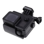 Schwarze Edition Wasserdichtes Gehäuse mit Schnallenhalterung für GoPro HERO4/3+, wasserdicht bis 10 m