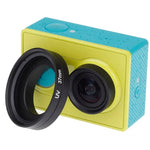 37-mm-UV-Filter mit Kappe für Xiaomi Xiaoyi 4K+ / 4K, Xiaoyi Lite, Xiaoyi Sport Kamera, 37-mm-UV-Filter