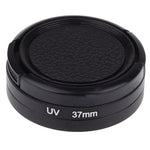 37-mm-UV-Filter mit Kappe für Xiaomi Xiaoyi 4K+ / 4K, Xiaoyi Lite, Xiaoyi Sport Kamera, 37-mm-UV-Filter