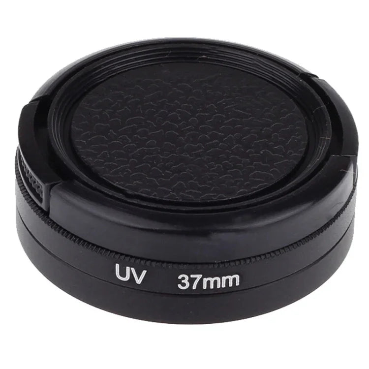 37-mm-UV-Filter mit Kappe für Xiaomi Xiaoyi 4K+ / 4K, Xiaoyi Lite, Xiaoyi Sport Kamera, 37-mm-UV-Filter