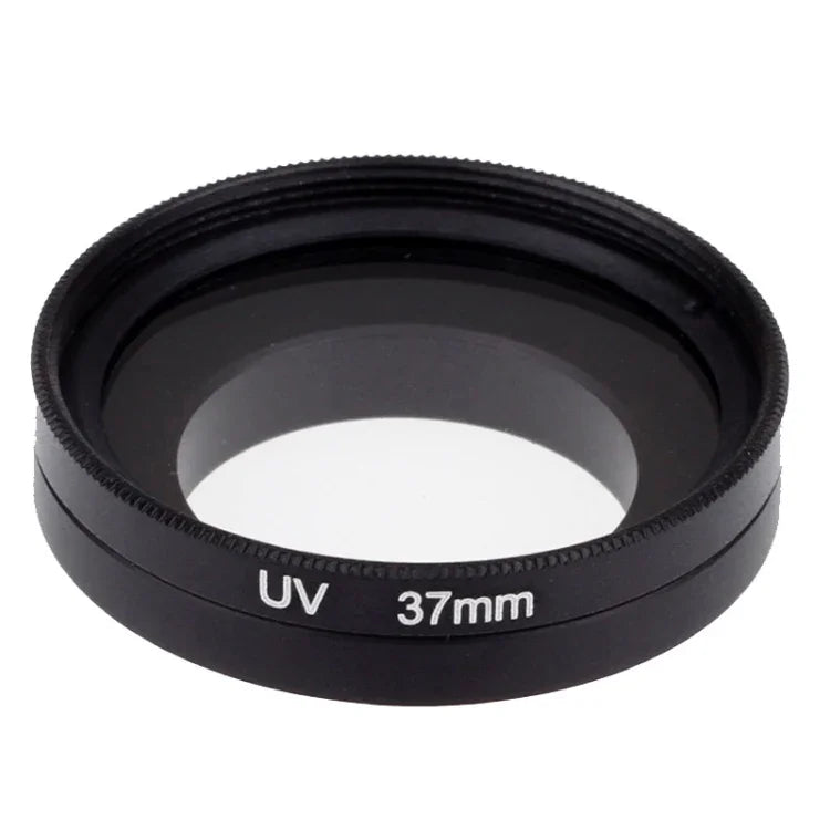 37-mm-UV-Filter mit Kappe für Xiaomi Xiaoyi 4K+ / 4K, Xiaoyi Lite, Xiaoyi Sport Kamera, 37-mm-UV-Filter