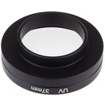 37-mm-UV-Filter mit Kappe für Xiaomi Xiaoyi 4K+ / 4K, Xiaoyi Lite, Xiaoyi Sport Kamera, 37-mm-UV-Filter