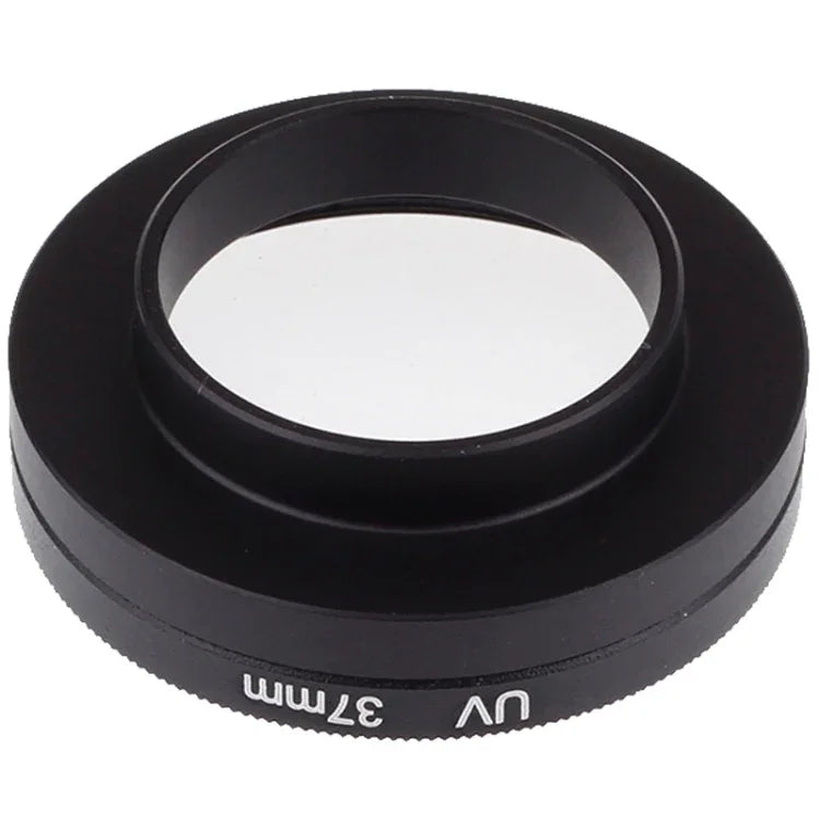 37-mm-UV-Filter mit Kappe für Xiaomi Xiaoyi 4K+ / 4K, Xiaoyi Lite, Xiaoyi Sport Kamera, 37-mm-UV-Filter