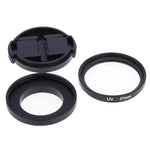 37-mm-UV-Filter mit Kappe für Xiaomi Xiaoyi 4K+ / 4K, Xiaoyi Lite, Xiaoyi Sport Kamera, 37-mm-UV-Filter