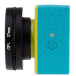 37-mm-CPL-Filter, zirkularer Polarisationsfilter mit Kappe für Xiaomi Xiaoyi 4K+ / 4K, Xiaoyi Lite, Xiaoyi Sport Kamera, 37-mm-CPL-Filter
