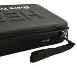 Stoßfeste, wasserdichte und tragbare Reisetasche für GoPro, Insta360, DJI und anderes Action-Kamera-Zubehör, Größe: 32 cm x 22 cm x 7 cm