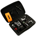 Stoßfeste, wasserdichte und tragbare Reisetasche für GoPro, Insta360, DJI und anderes Action-Kamera-Zubehör, Größe: 32 cm x 22 cm x 7 cm