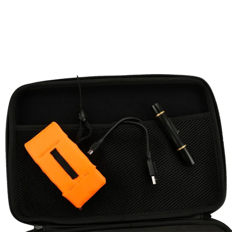 Stoßfeste, wasserdichte und tragbare Reisetasche für GoPro, Insta360, DJI und anderes Action-Kamera-Zubehör, Größe: 32 cm x 22 cm x 7 cm