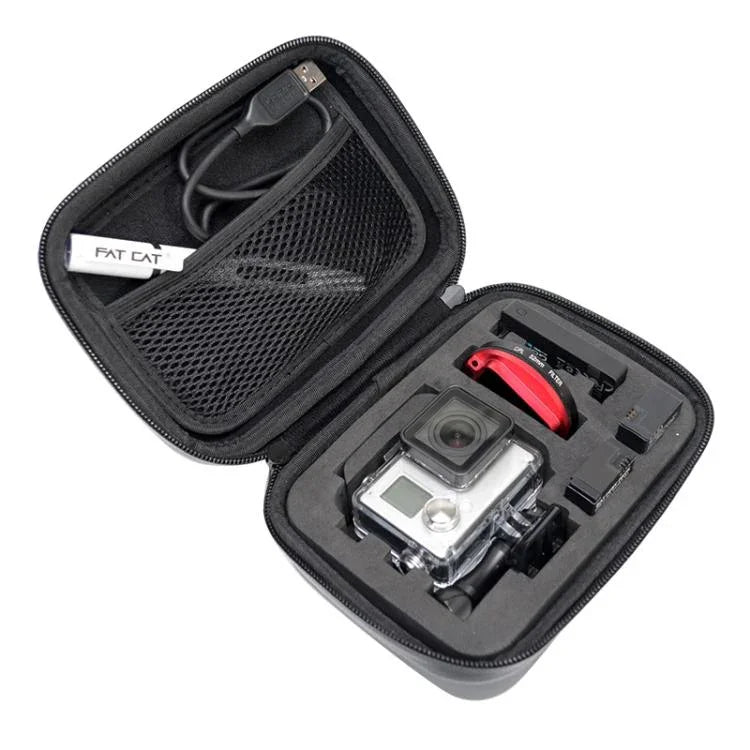 Stoßfeste, wasserdichte Reisetasche für GoPro, Insta360, DJI und andere Action-Kameras, Größe: 16 cm x 12 cm x 7 cm