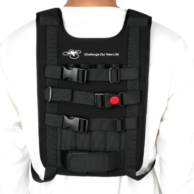 Mehrzweck-Rucksack-Tragetasche mit Schultergurt für DJI Phantom 3 / 2 / 1 / Vision+, inklusive Transportmöglichkeit für Quadcopter, Fernsteuerung, Akku und Propeller.